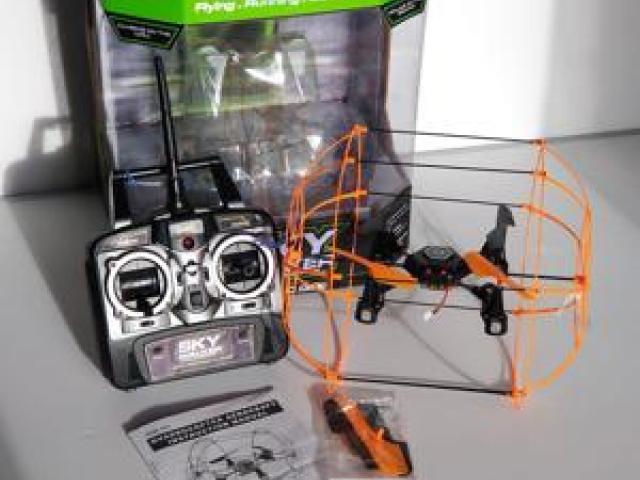 RC 4 Kanal Quadrocopter Aerocraft 2,4 GHz Ufo Skywalker. - 1