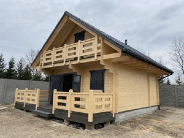 Sommerhaus aus Holz mit einer Fläche von 65,5 m2. - 1